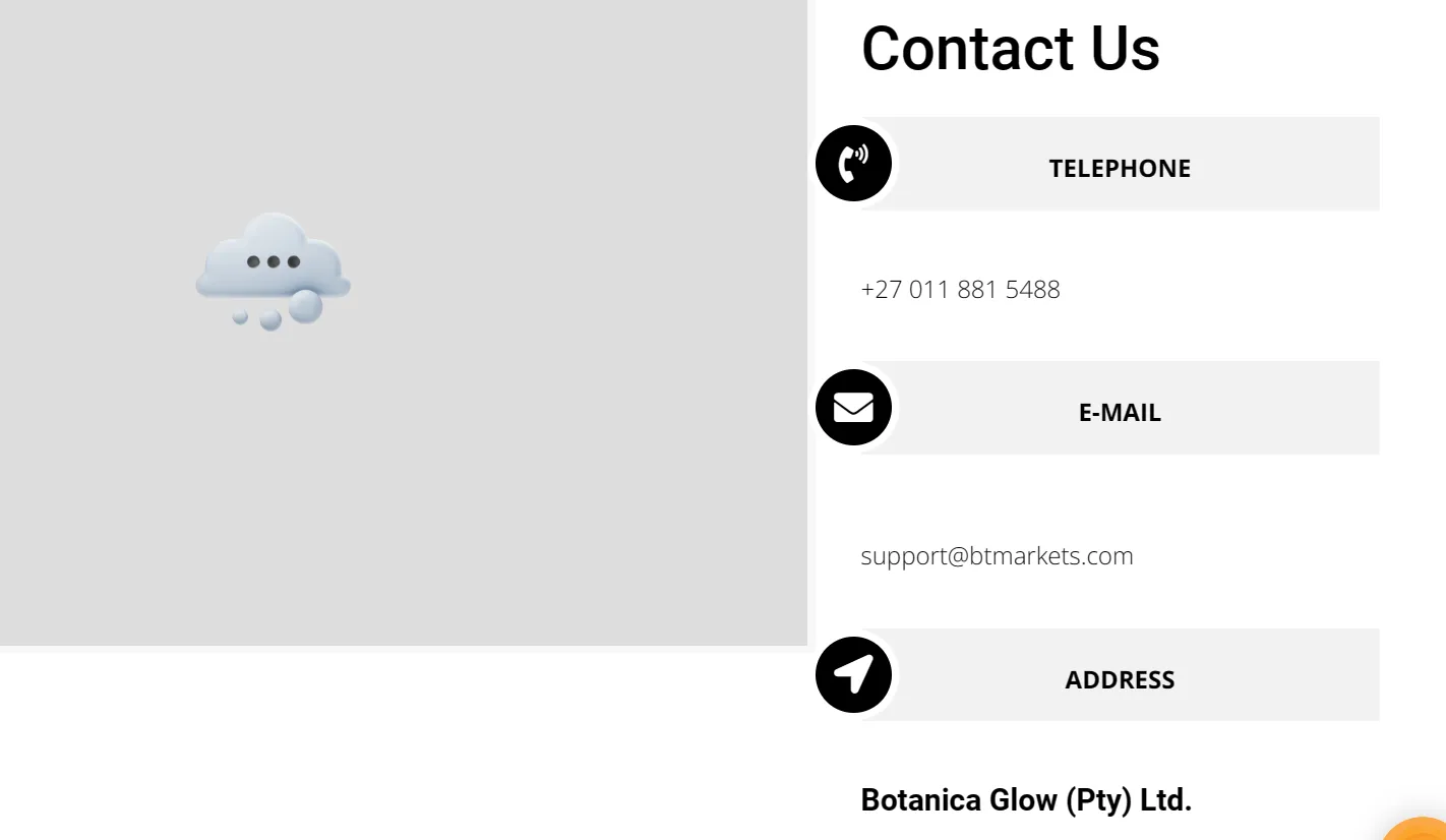 detalles de contacto
