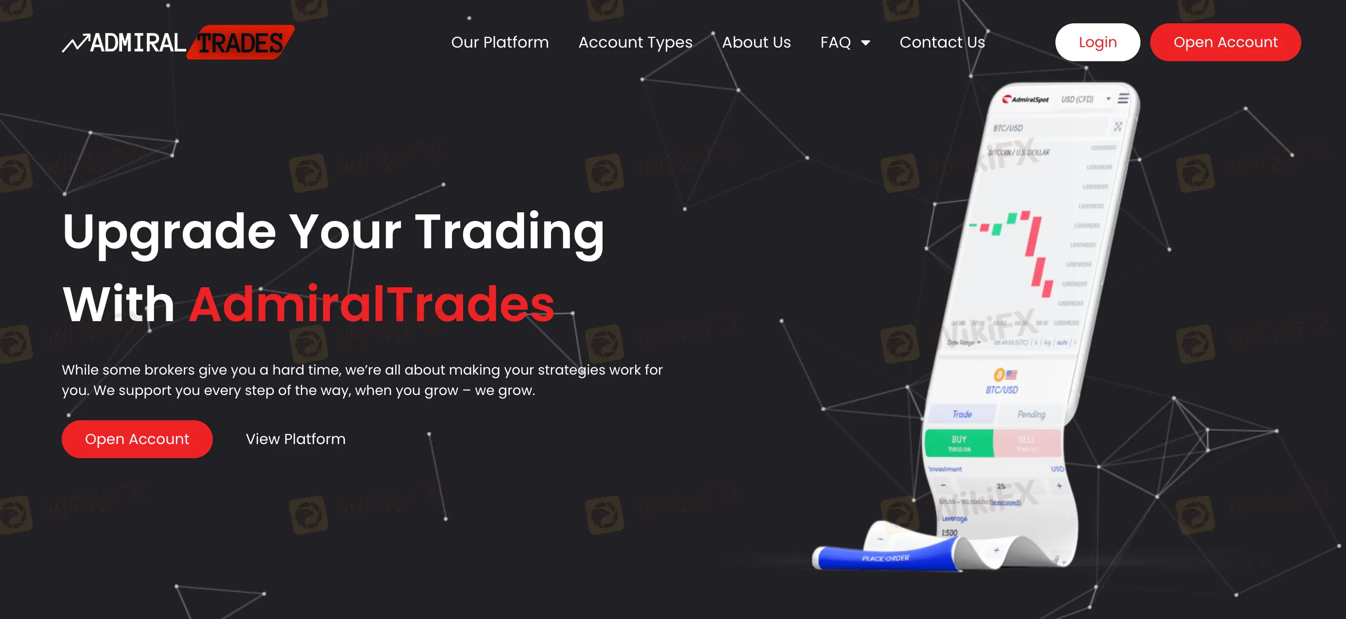 Overview of Admiral Trades Overview of Admiral Trades
