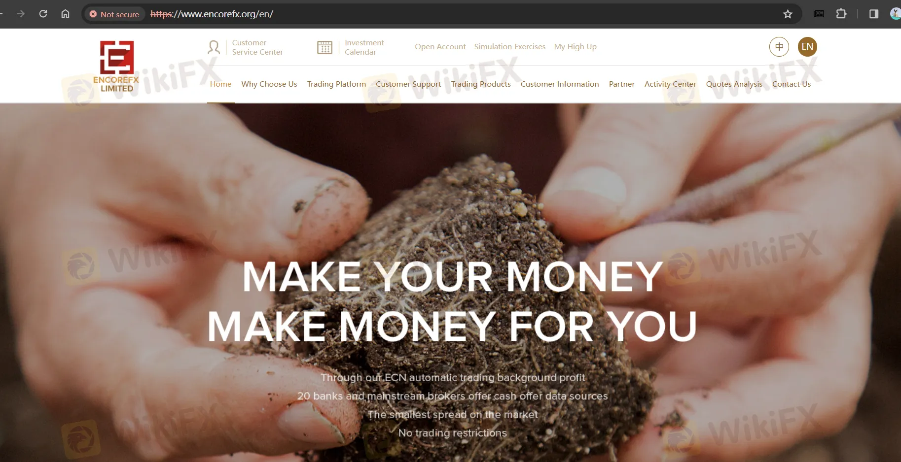 EncoreFX의 홈페이지 EncoreFX의 홈페이지