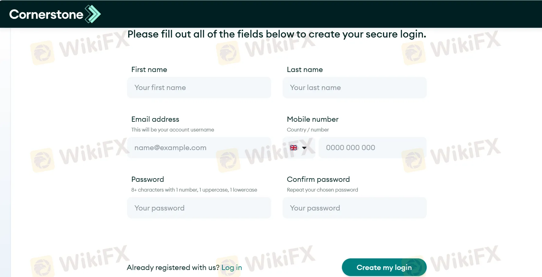 fill in required info fill in required info