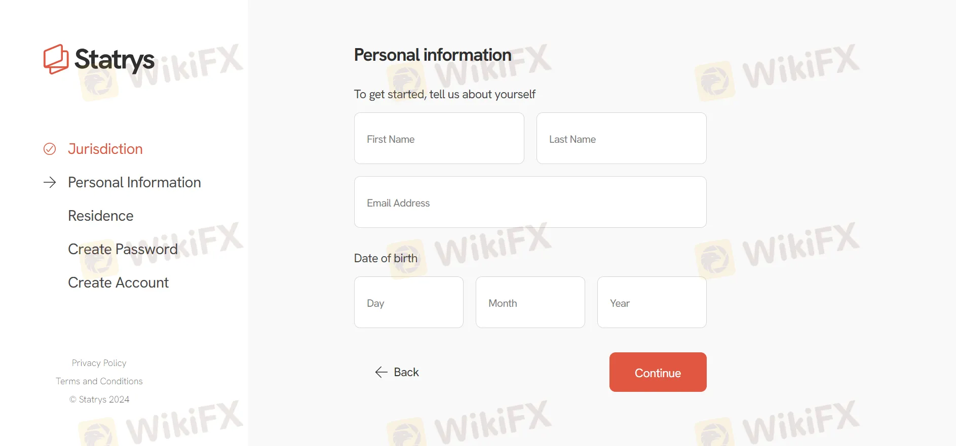 Complete Personal Information Complete Personal Information