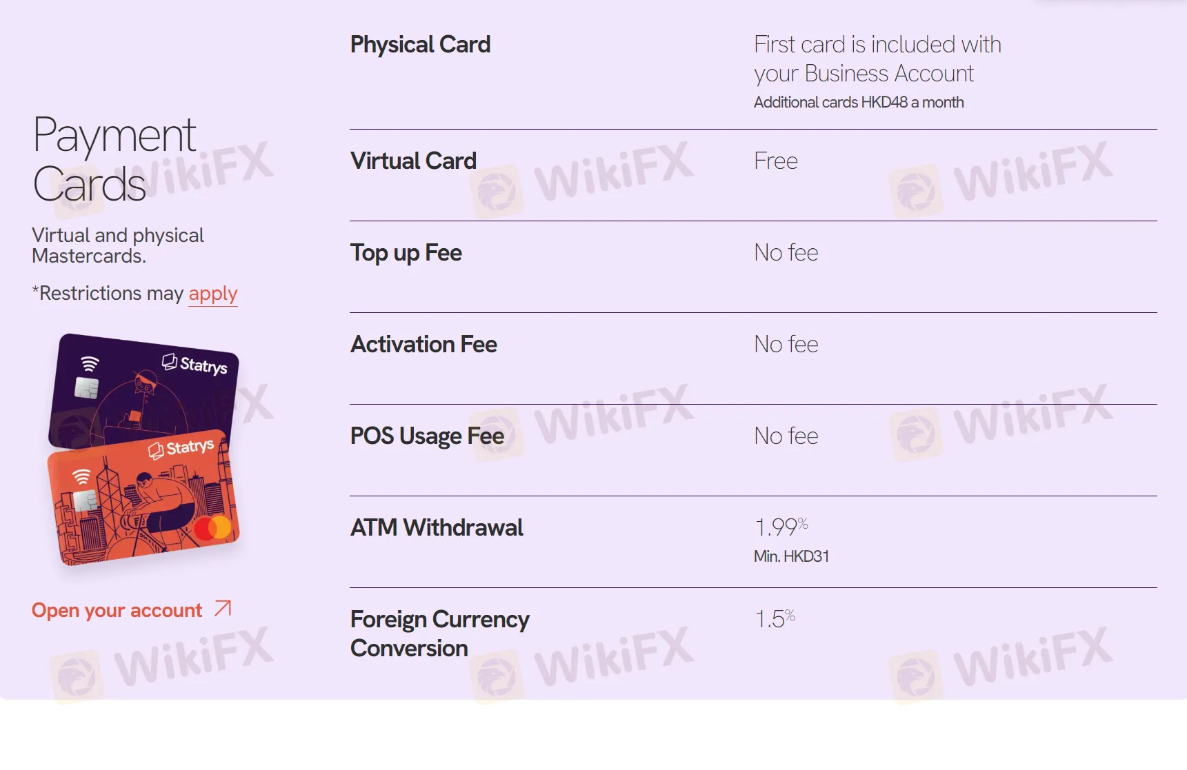Payment Cards Payment Cards