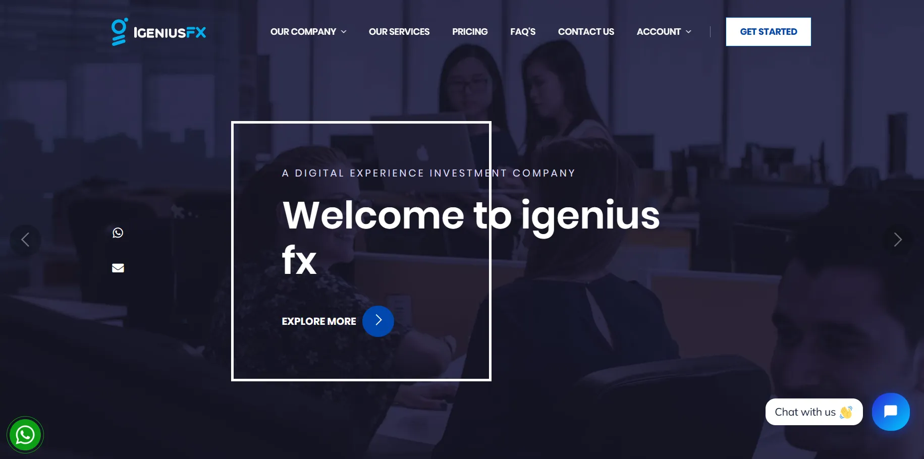 نظرة عامة على IGENIUS FX نظرة عامة على IGENIUS FX
