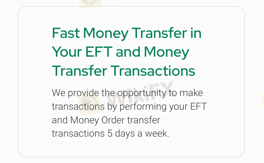 Депозит и вывод средств