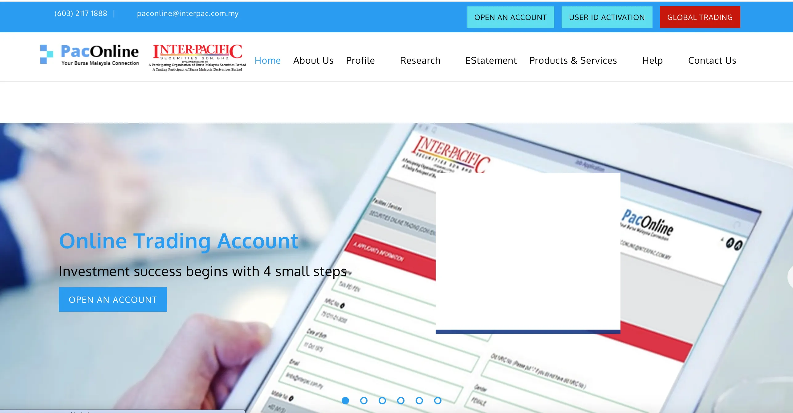 نظرة عامة على Inter-Pacific نظرة عامة على Inter-Pacific