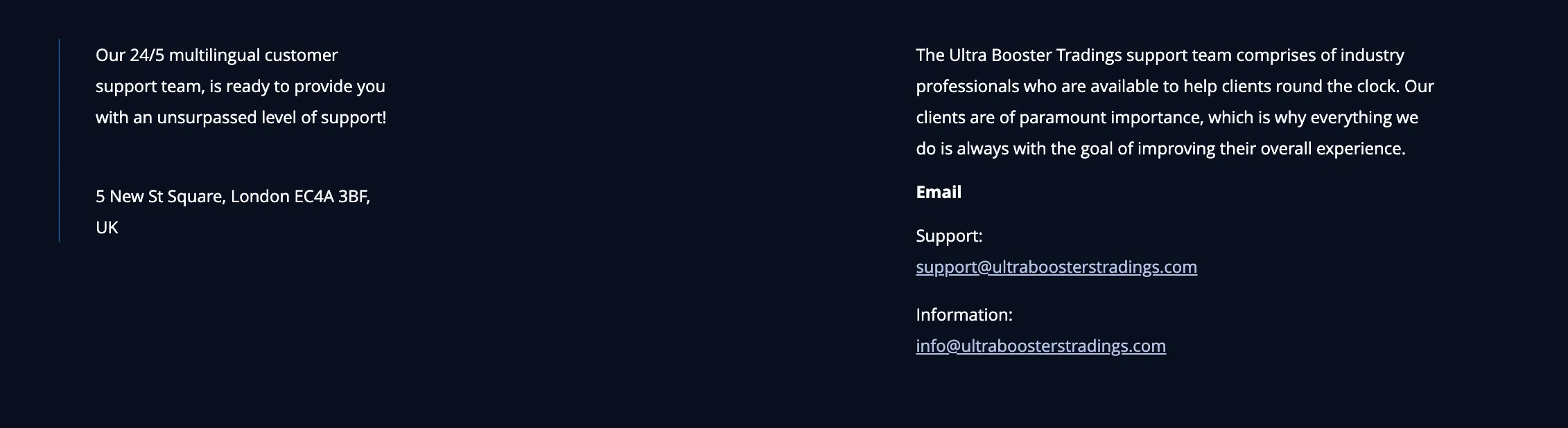 Customer Support