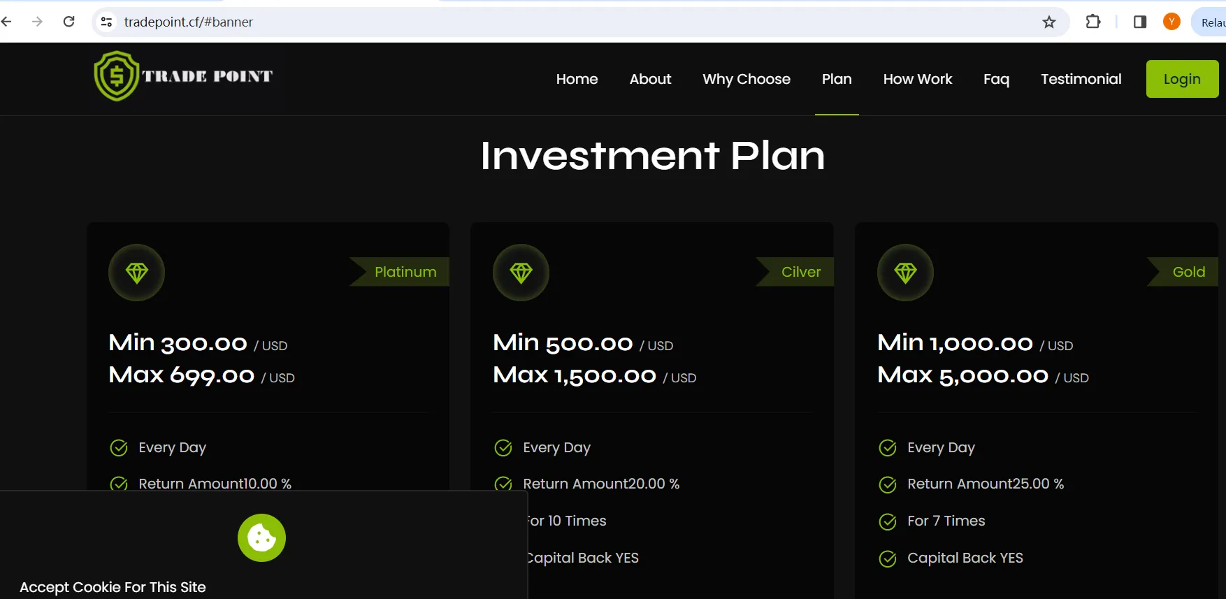 Investment Plans
