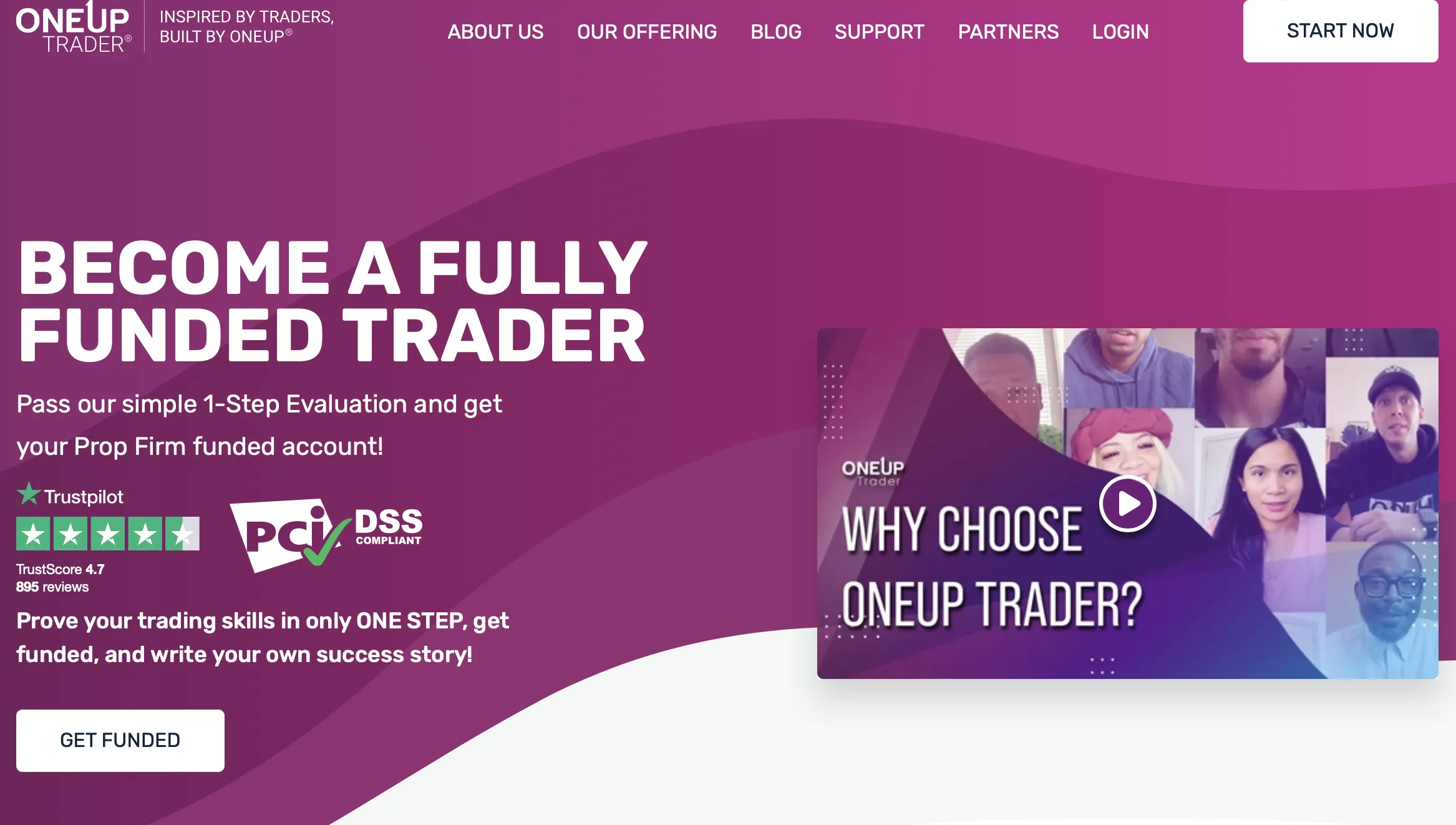 ภาพรวมของ OneUp Trader ภาพรวมของ OneUp Trader