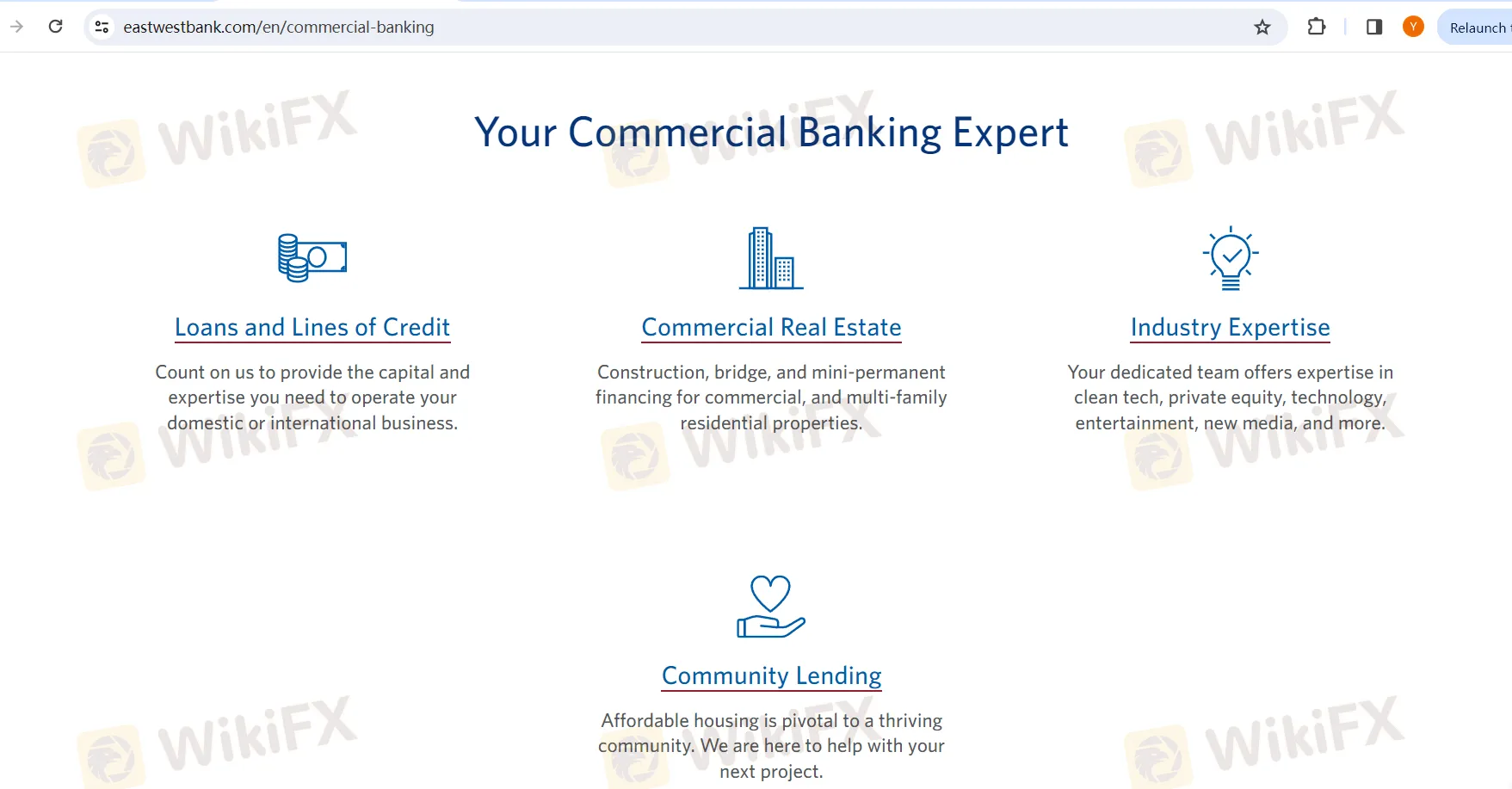Commercial Banking Expertise Commercial Banking Expertise