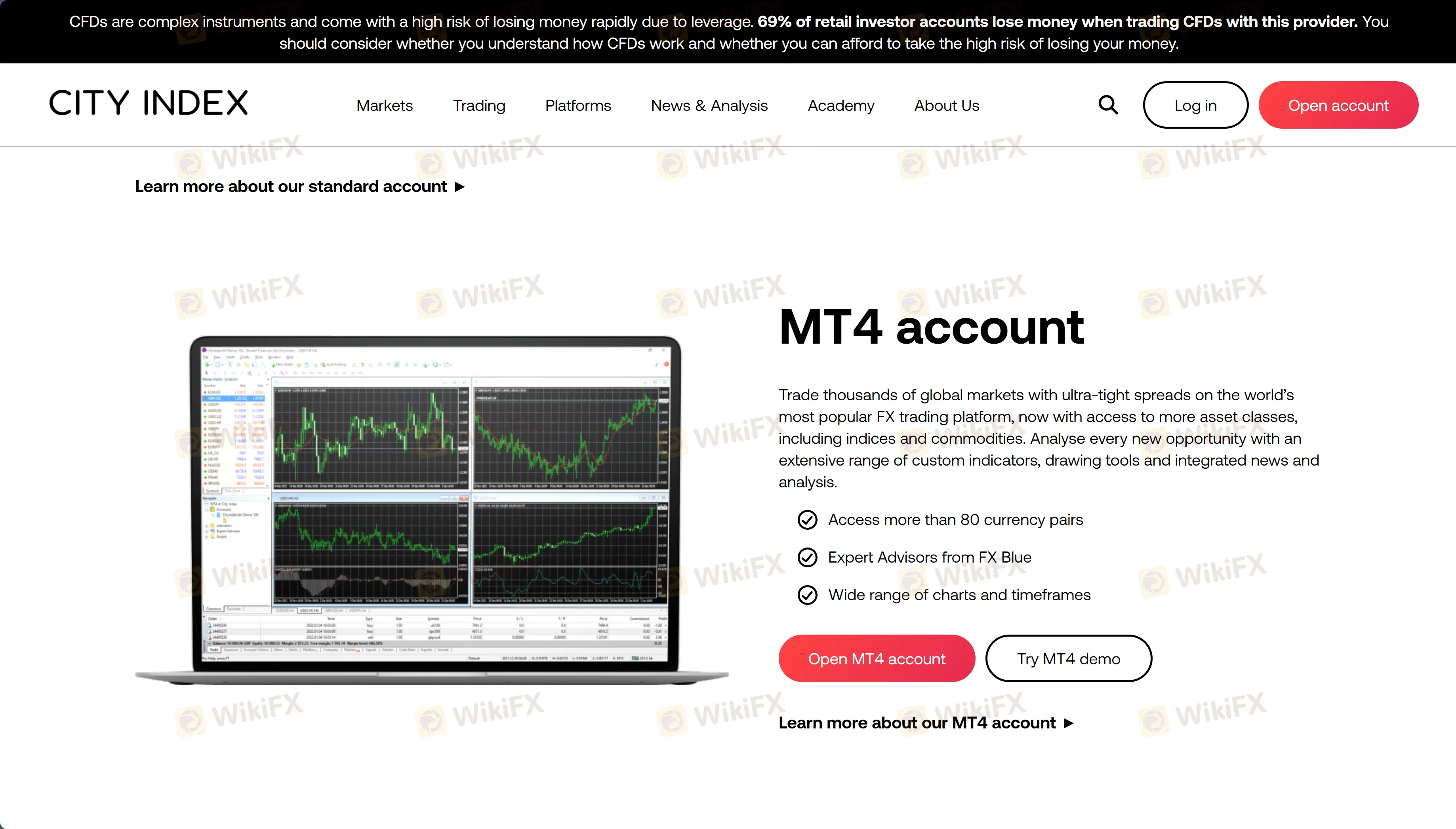MT4 Account MT4 Account