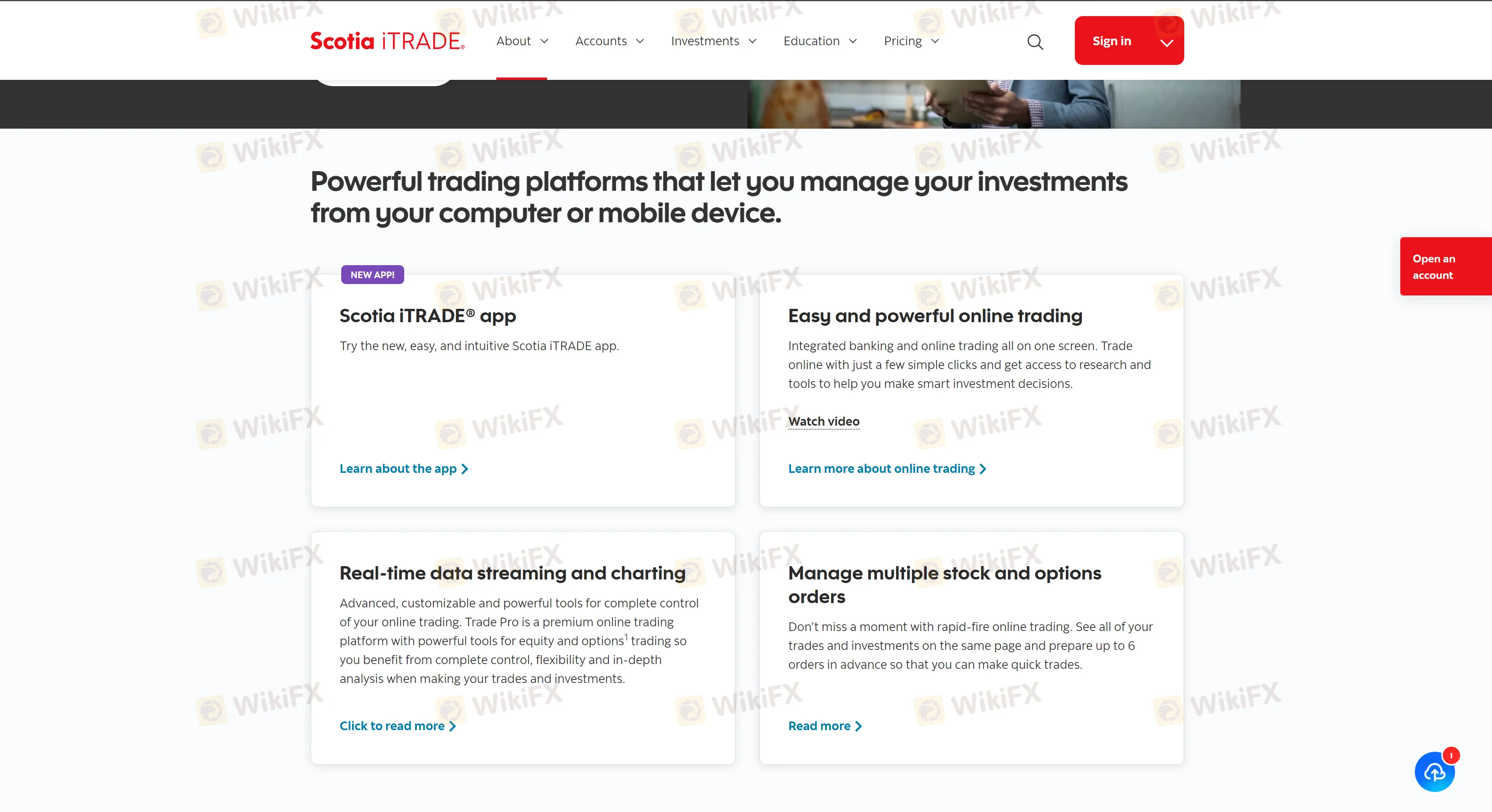 Plataforma de Trading Plataforma de Trading