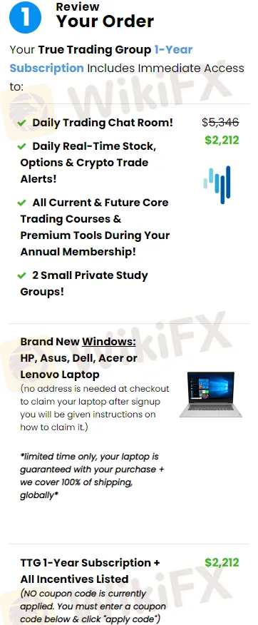 True Trading Group 1-Year Subscription