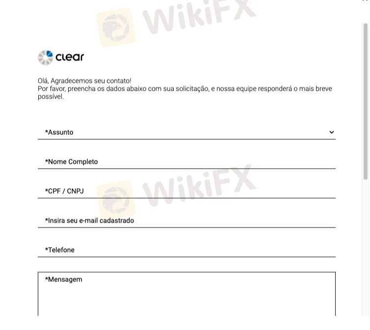 Suporte ao Cliente Suporte ao Cliente