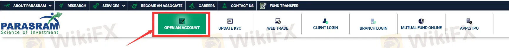口座を開設する方法