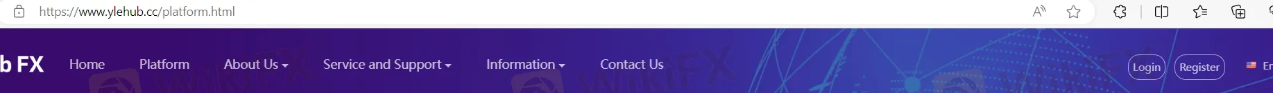click on the 'Register'