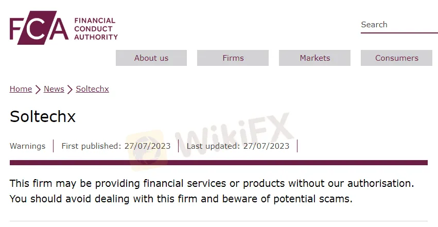 Is Soltechx Safe or Scam?