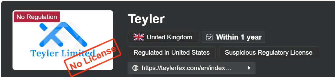 Is Teyler 合法还是诈骗? Is Teyler 合法还是诈骗?