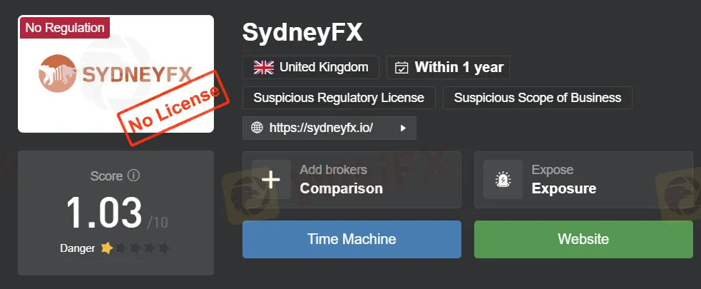 SydneyFX क्या वैध है? SydneyFX क्या वैध है?