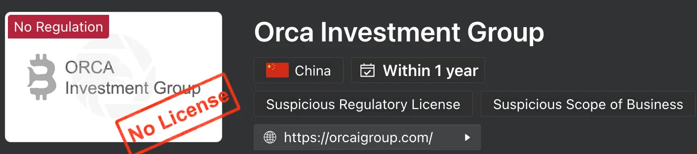 Is Orca Investment Group Legit?