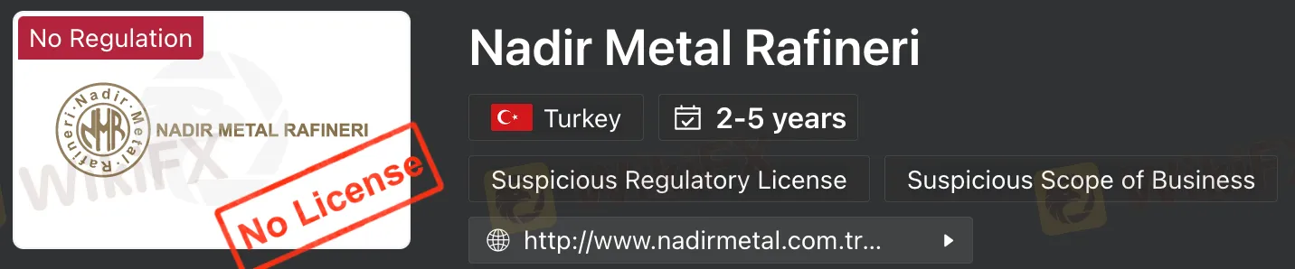 Is Nadir Metal Rafineri Legit?