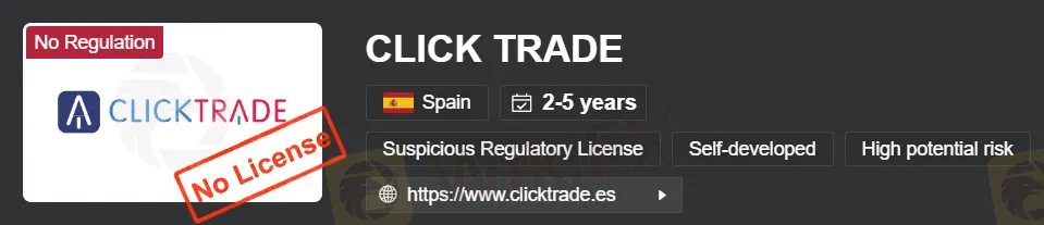 ¿Es CLICK TRADE legítimo? ¿Es CLICK TRADE legítimo?