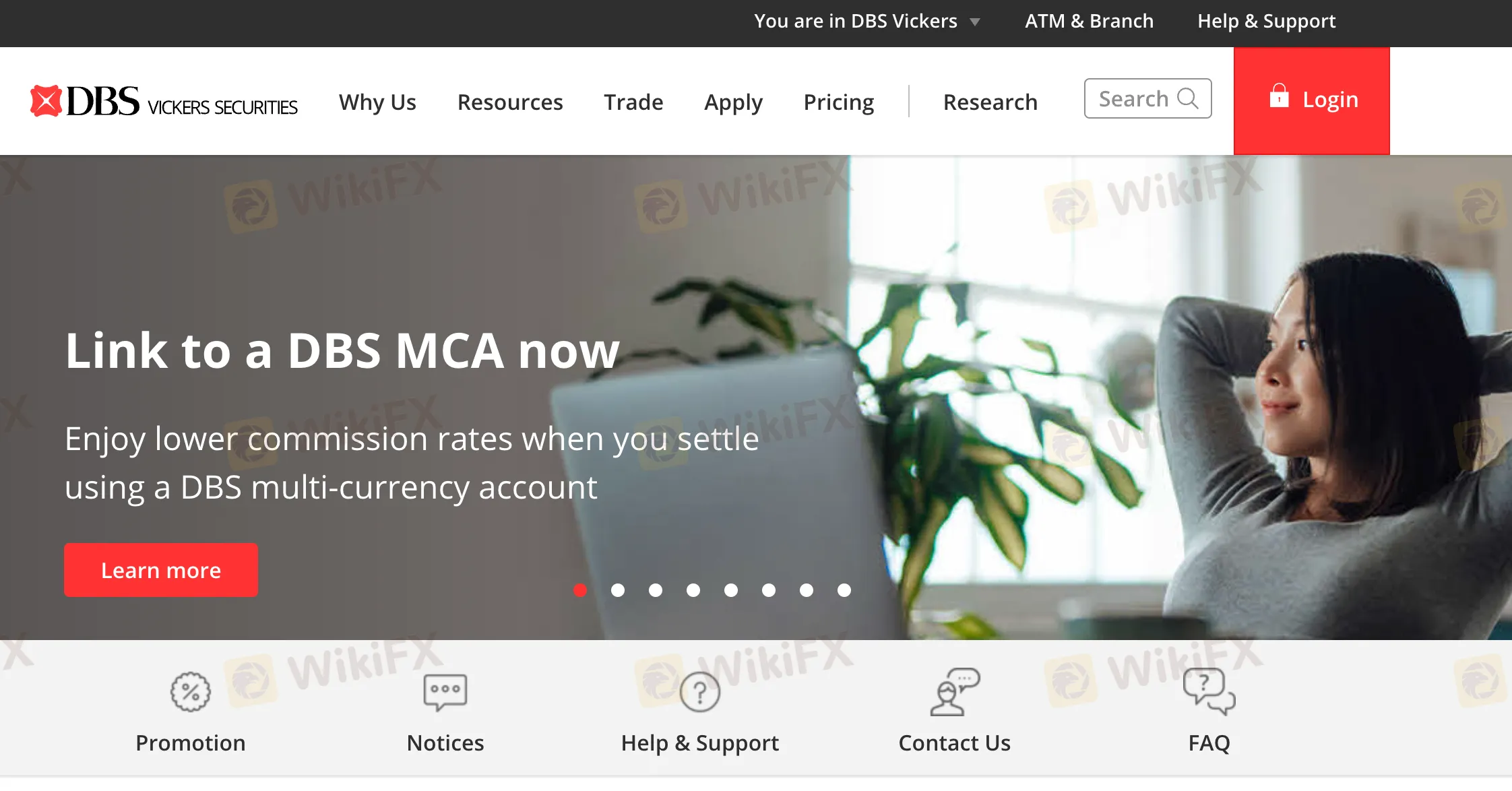 ภาพรวมของ DBS Vickers Securities