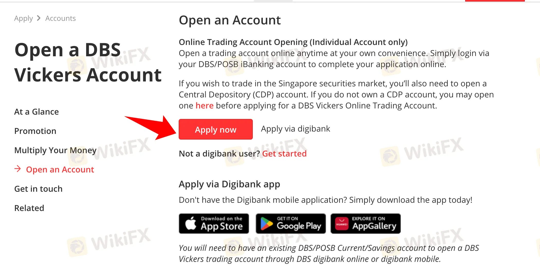 How to Open an Account