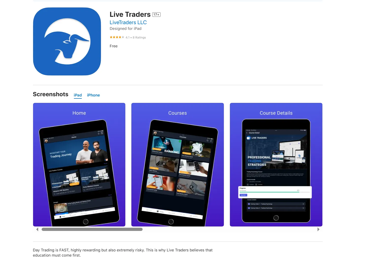 Live Traders App