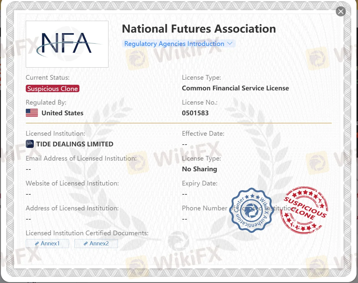 suspicious clone NFA license suspicious clone NFA license