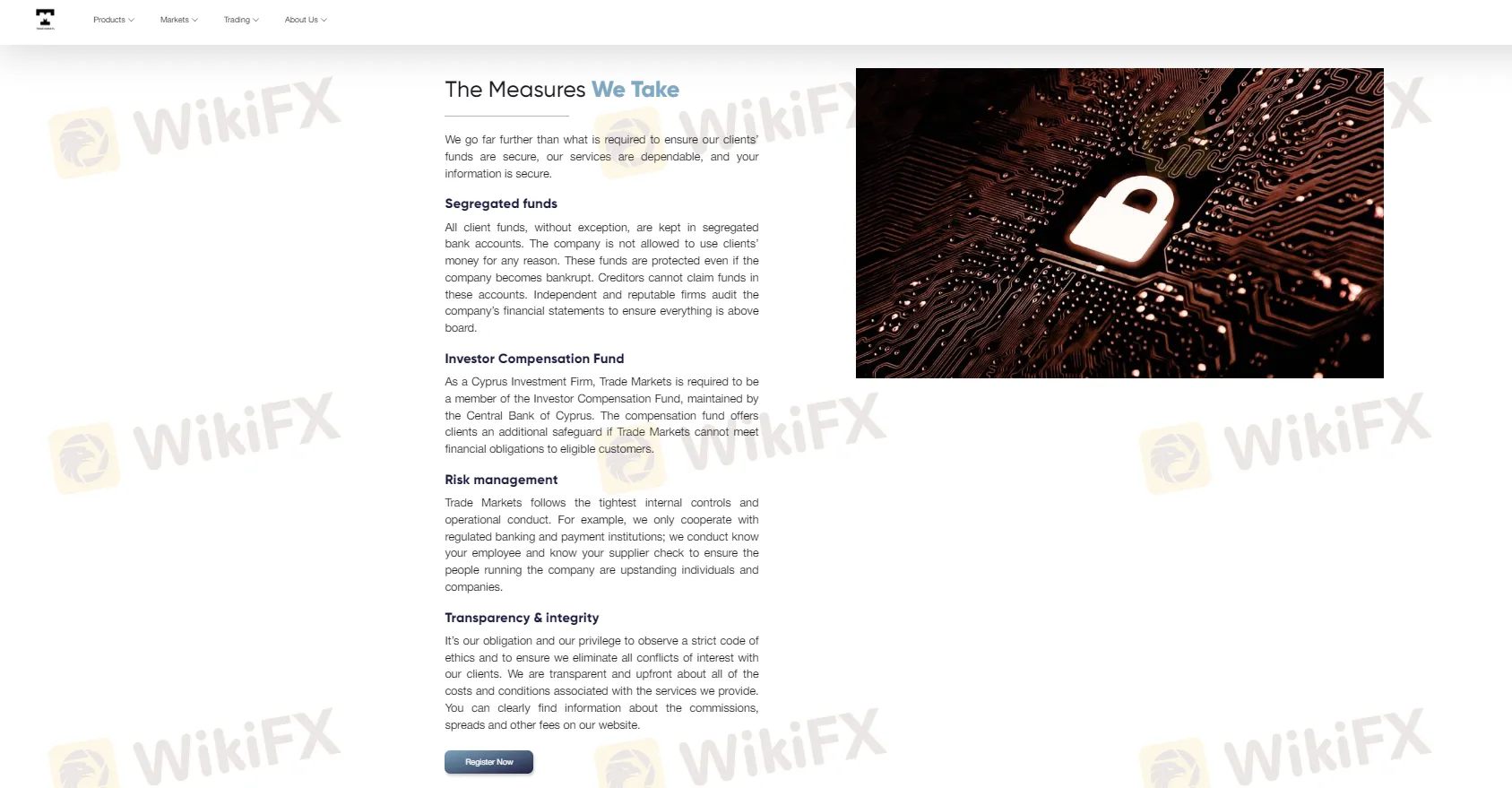 Mga Hakbang sa Seguridad