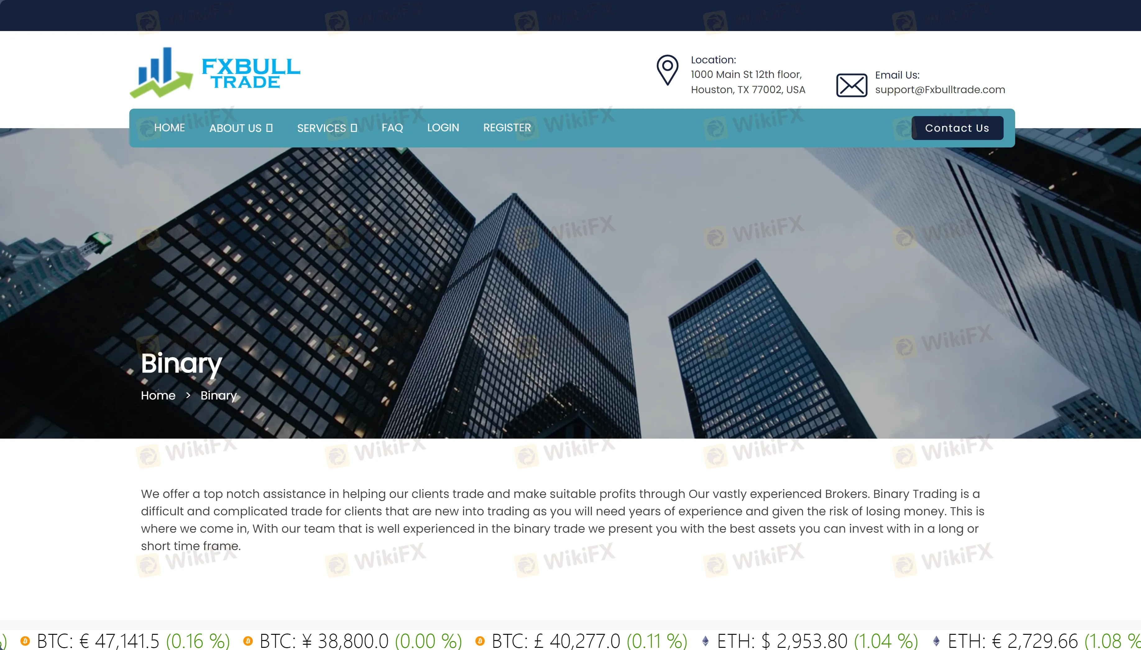 Binary Trading Assistance
