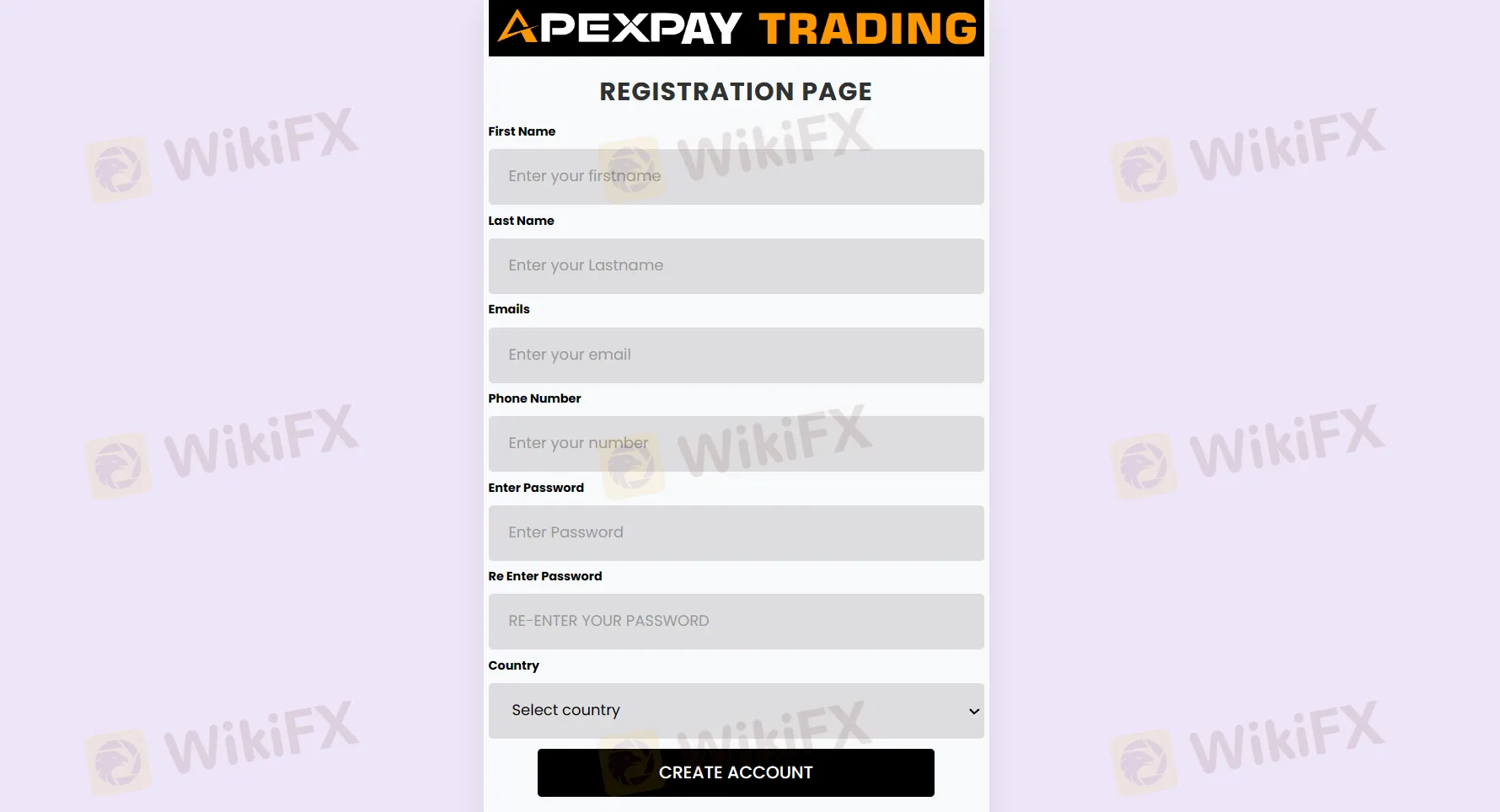 rellene la información requerida rellene la información requerida