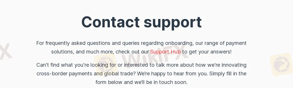 Customer Support