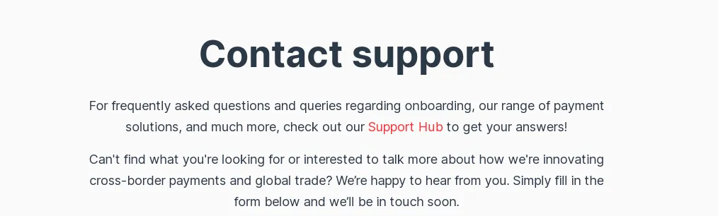 Customer Support Customer Support