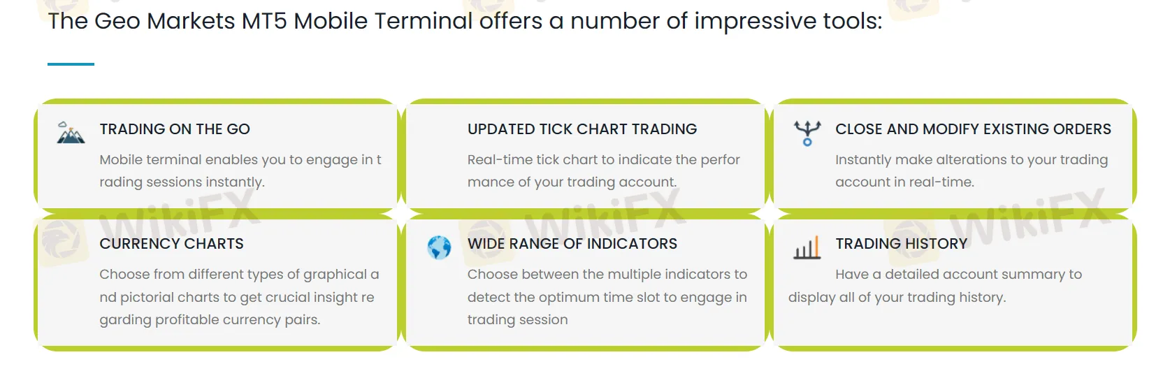 MT5 मोबाइल टर्मिनल