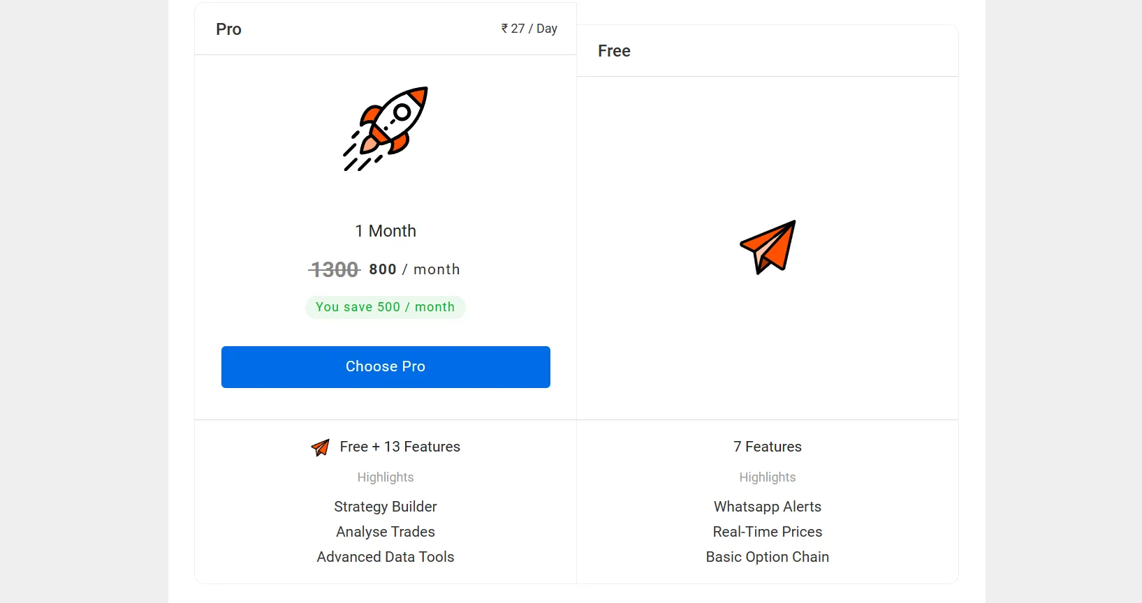 account comparison account comparison