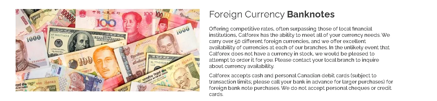 Foreign Currency Banknotes Foreign Currency Banknotes