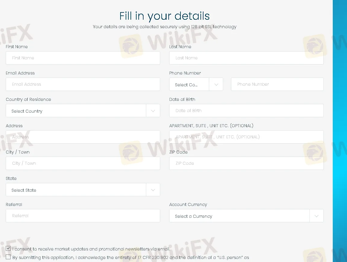 fill in required info fill in required info