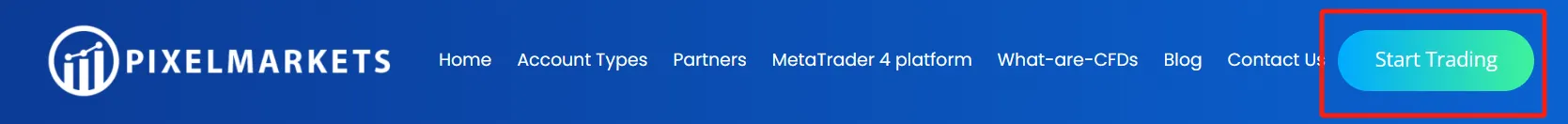 Click the button ''Start Trading'' 