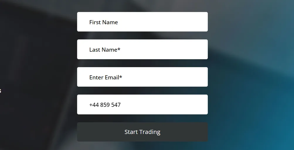 contact form