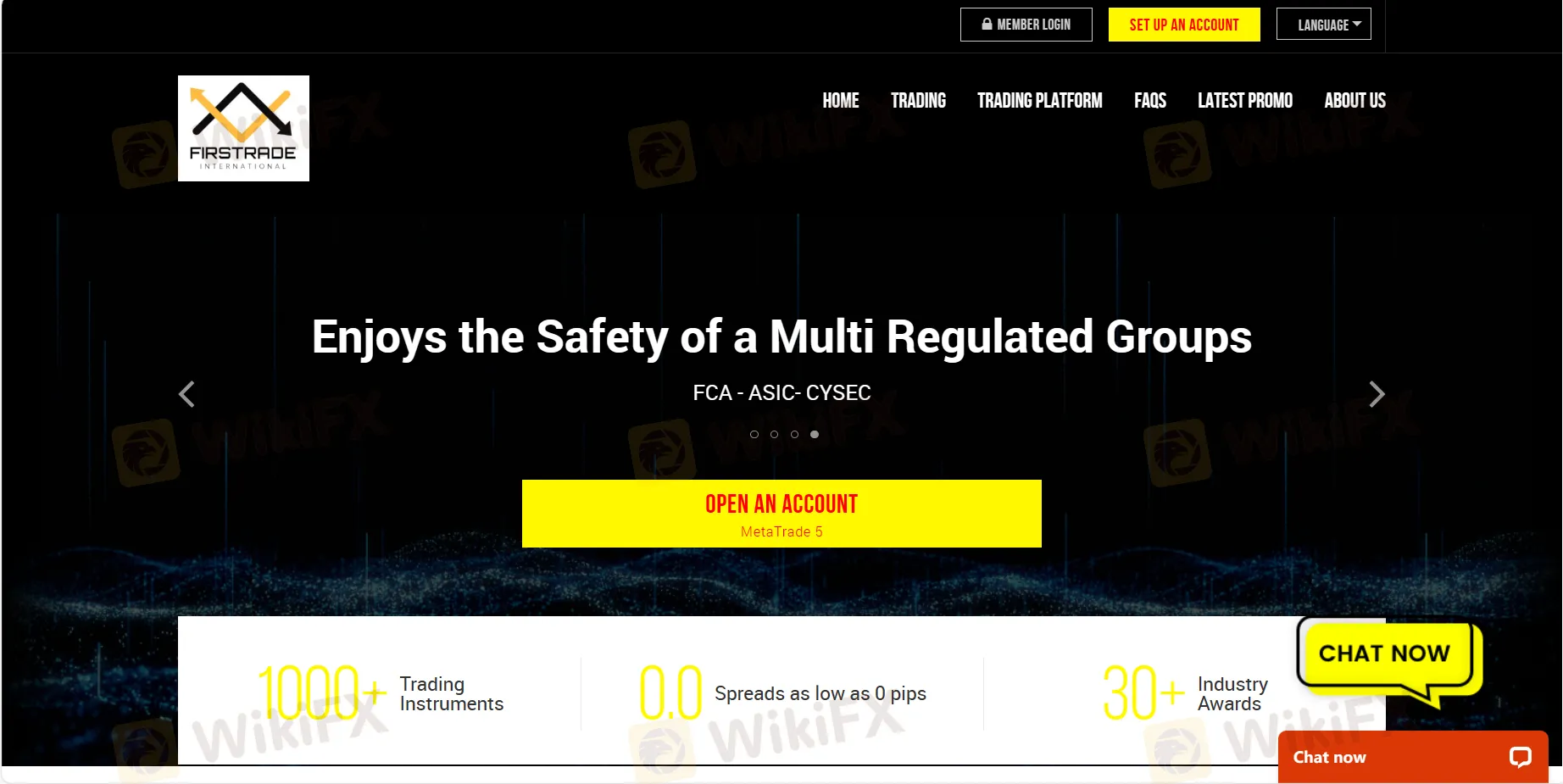 First Trade Financial MT5概述 First Trade Financial MT5概述