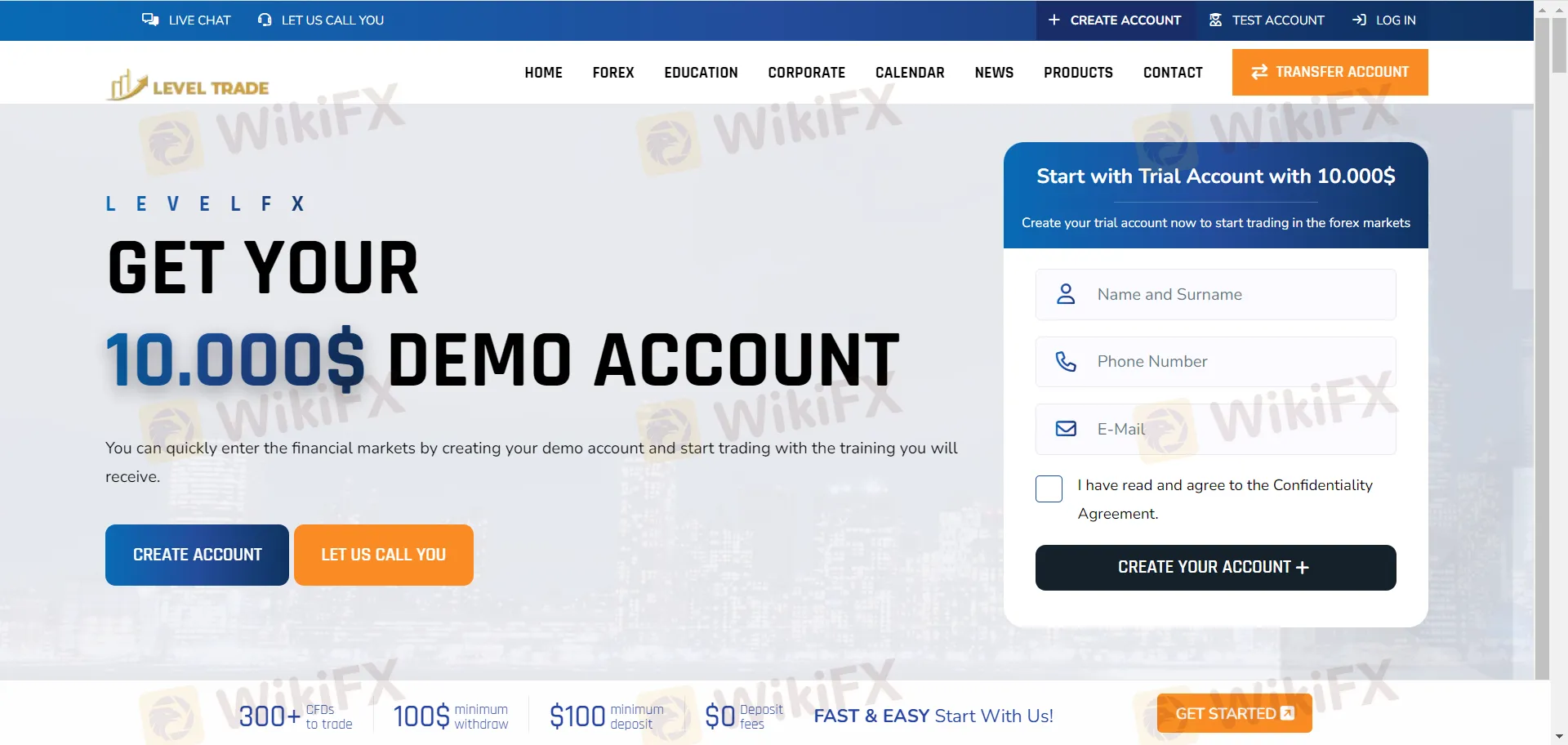 Overview of Level Trade Overview of Level Trade