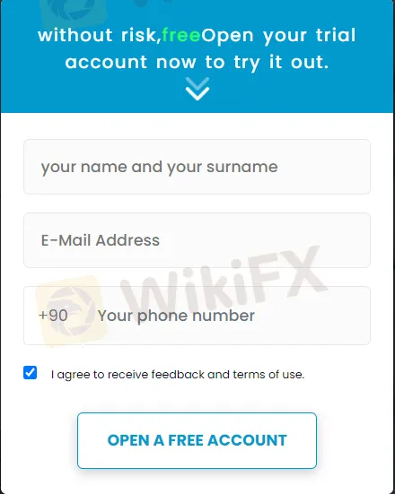 계정을 열려면?