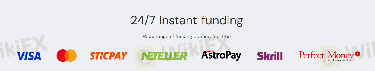 Deposit & Withdrawal