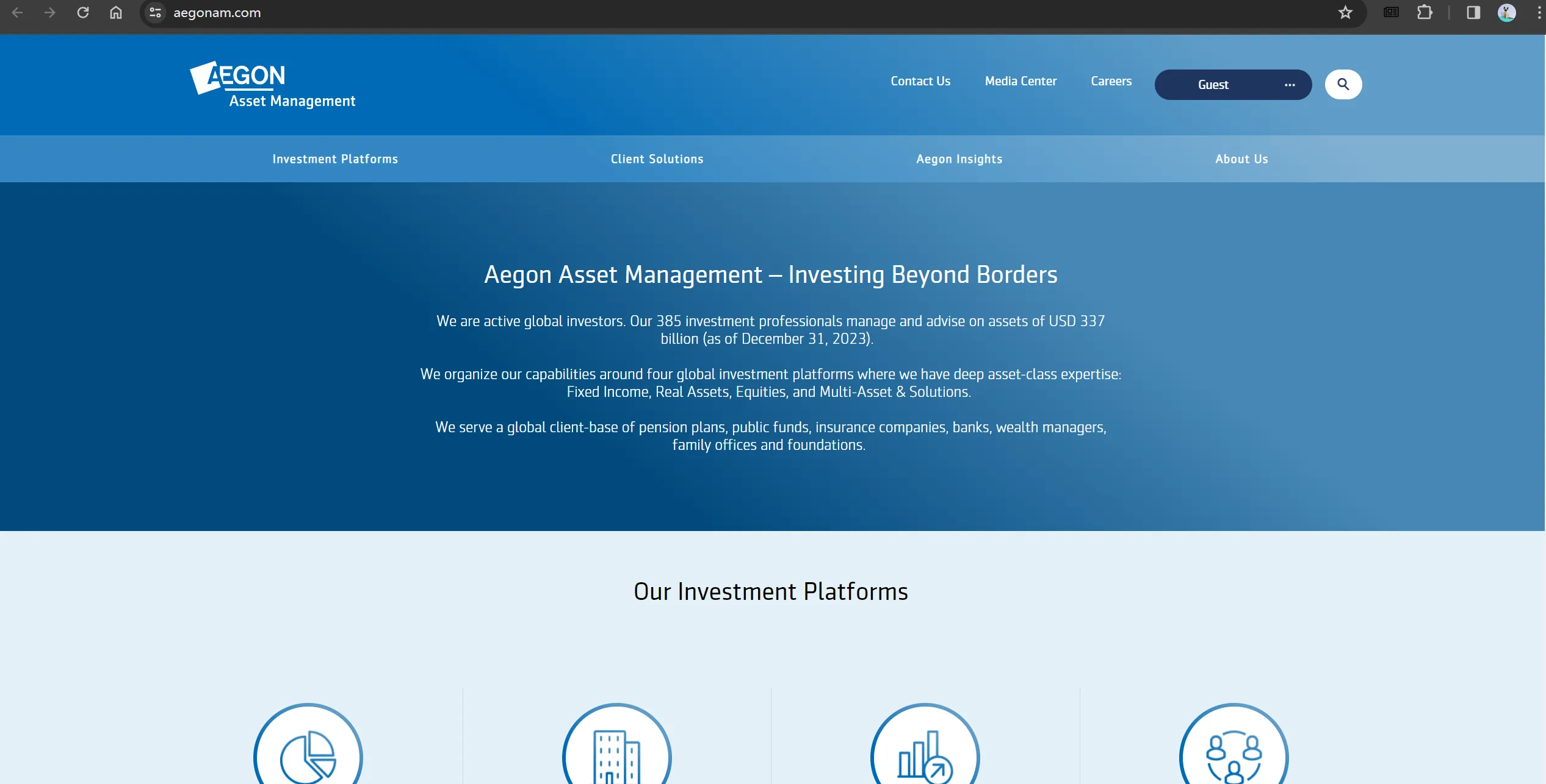 Aegon Asset Management的主页 Aegon Asset Management的主页