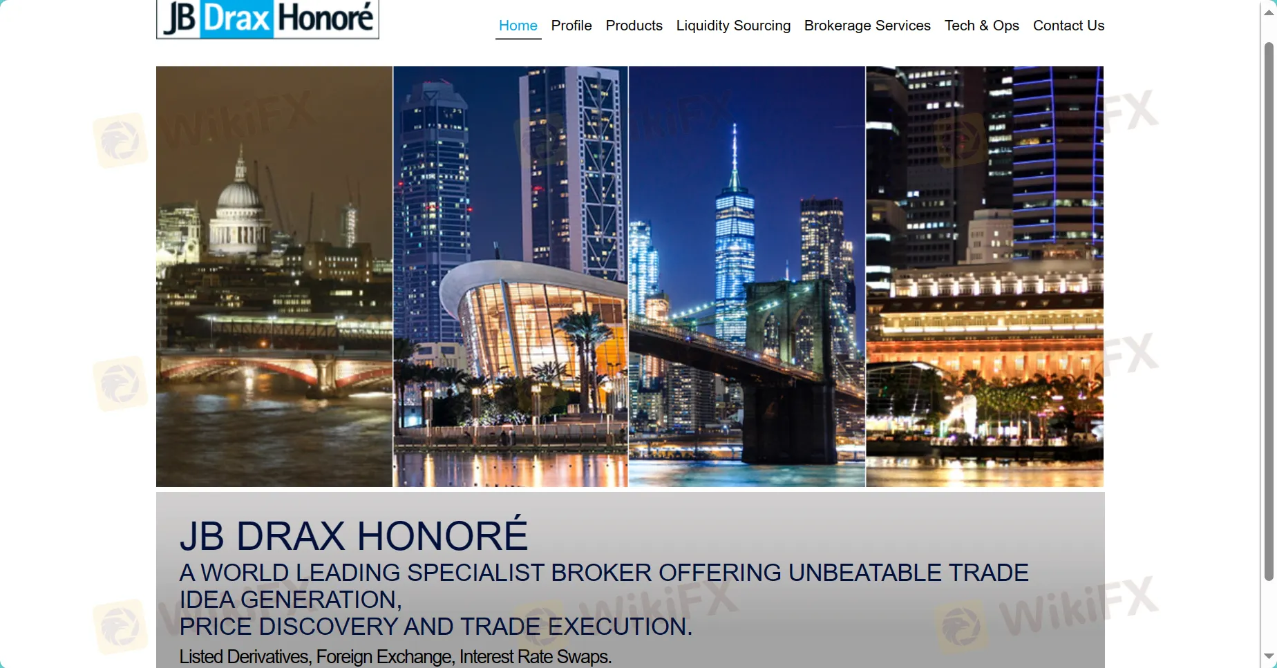 JB Drax Honorés homepage JB Drax Honorés homepage