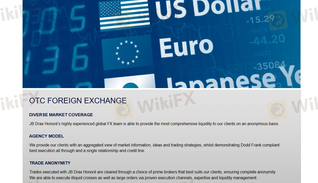 OTC Foreign Exchange (Forex): OTC Foreign Exchange (Forex):