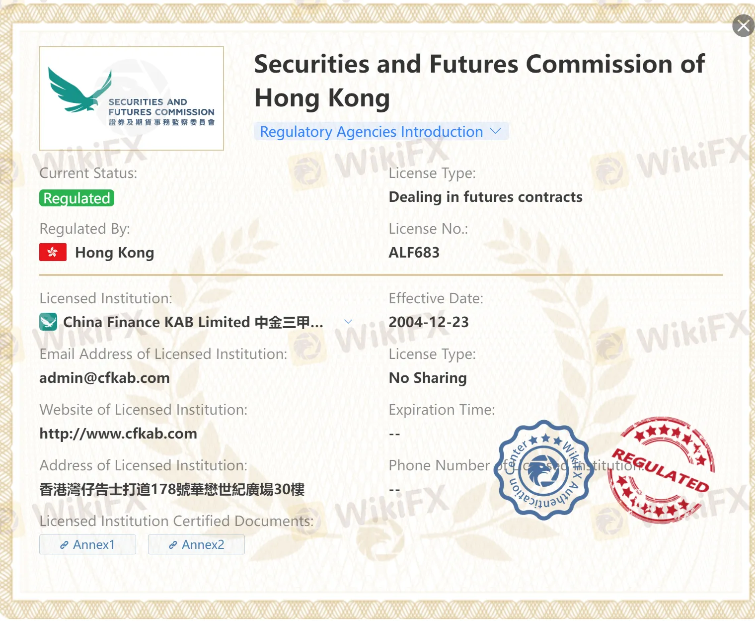 Regulation Regulation