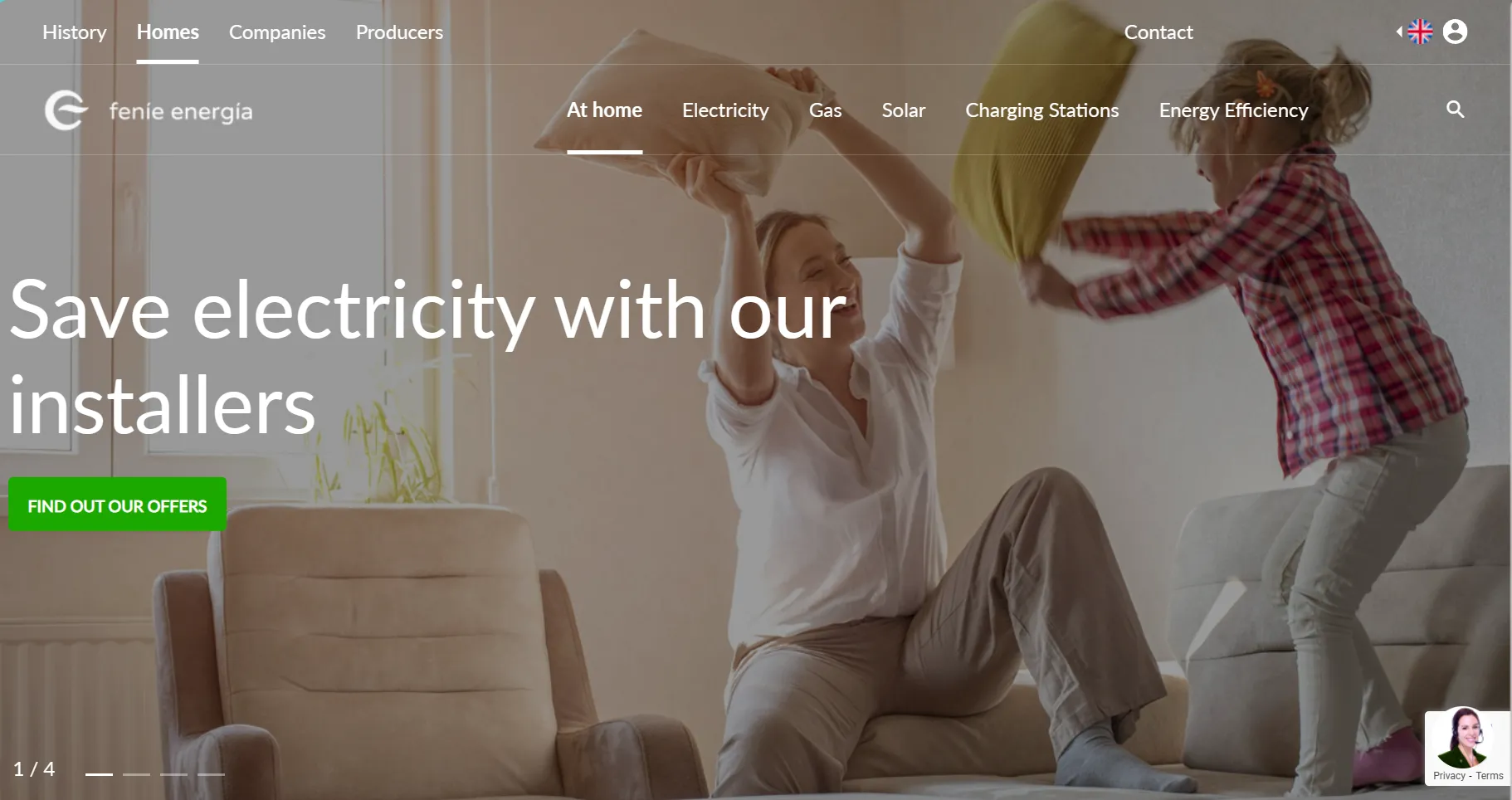 Fenie Energia 홈페이지 Fenie Energia 홈페이지