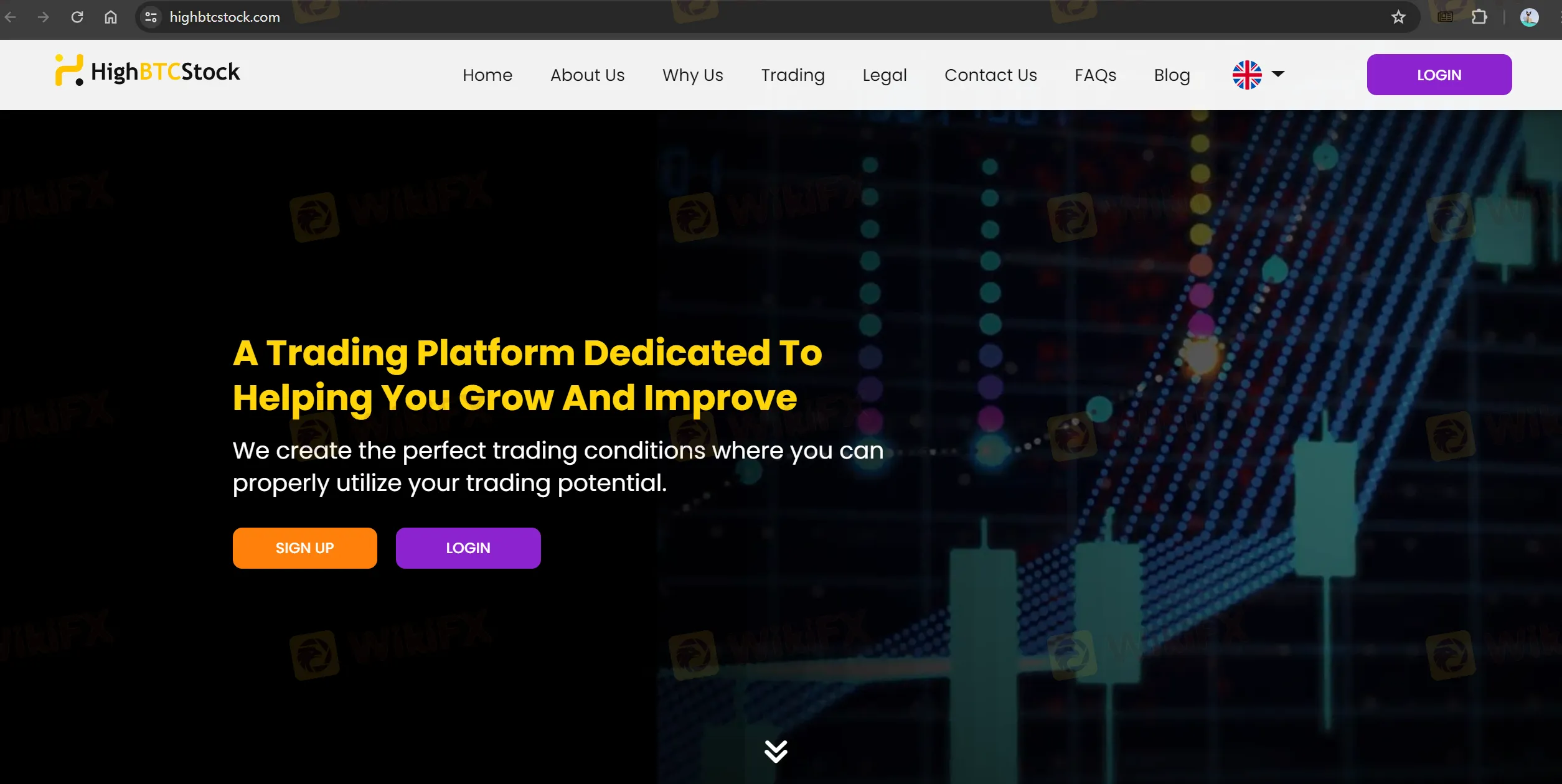High BTC Stock página inicial